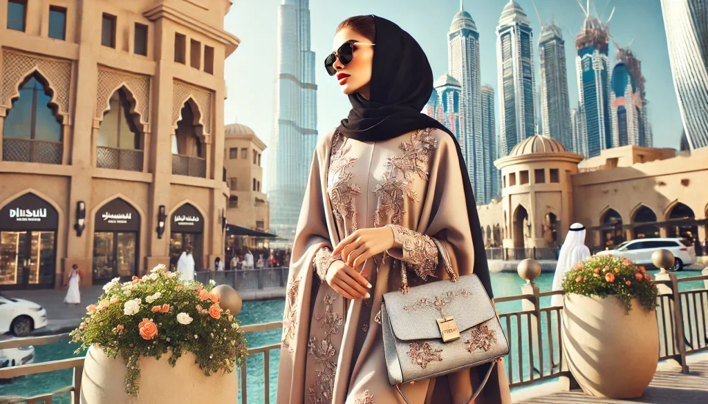 Dubai modern abaya