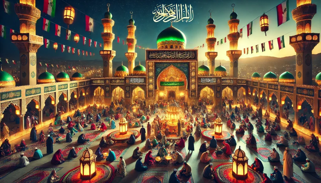 celebration Mawlid al-Nabi Muslim-majority country