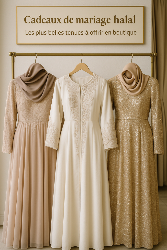 Cadeaux de mariage halal