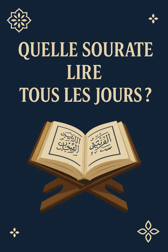 Quelle sourate lire tous les jours
