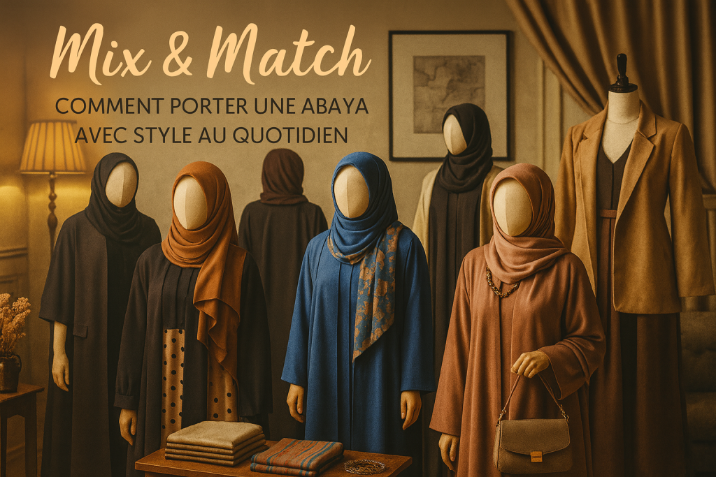 Mix & Match abaya avec style