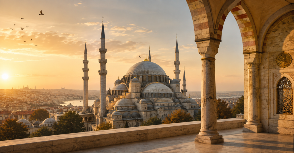 La Mosquée de Süleymaniye'équilibre parfait
