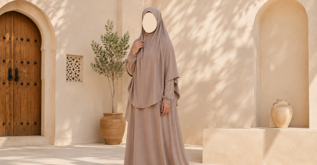 Jilbab deux pièces