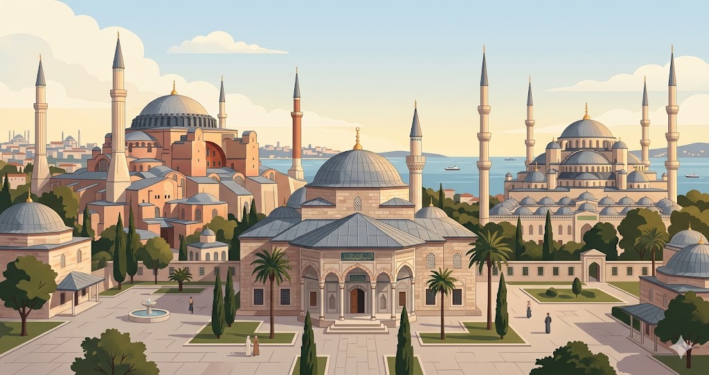 grand luxe entre les deux mosquées
