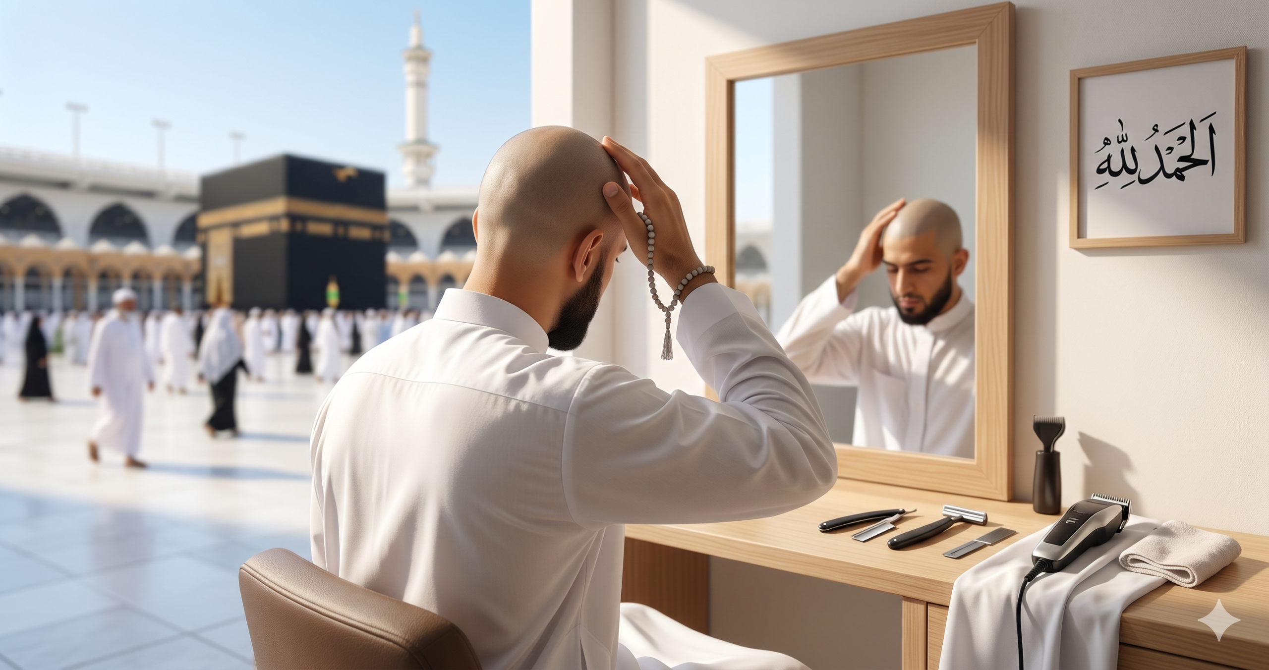 Le halq ou taqsir fin de l'état d'ihram