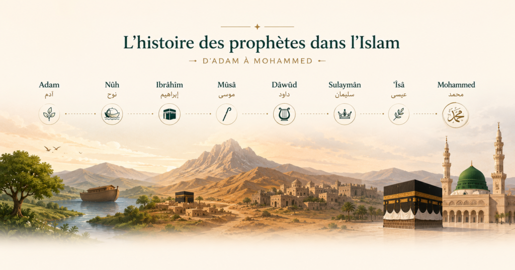 L’histoire des prophètes dans l’Islam d’Adam à Mohammed