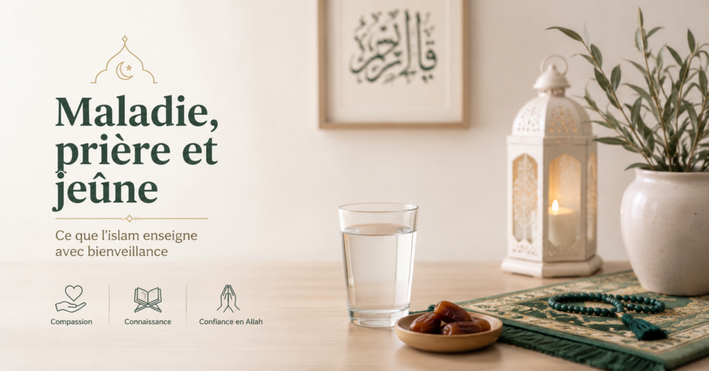 Maladie, prière et jeûne