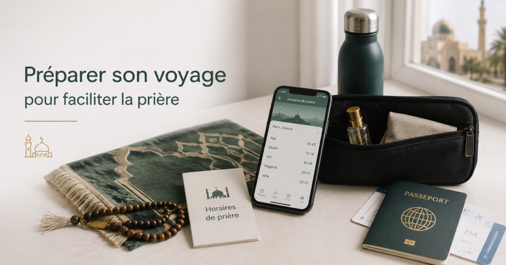 Préparer son voyage pour faciliter la prière