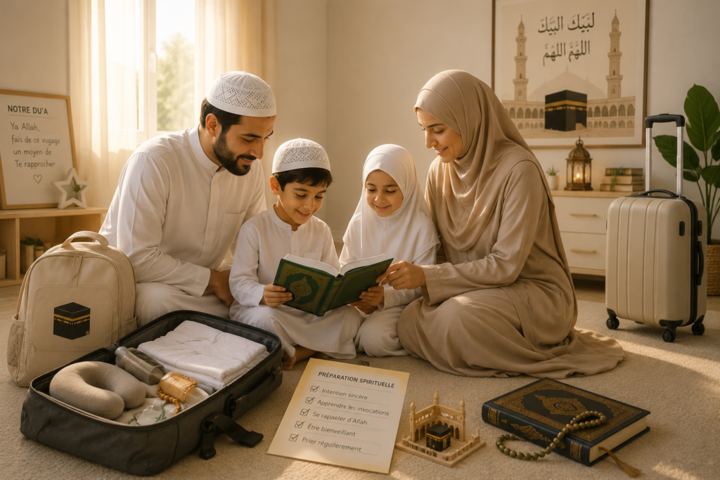 Préparer vos enfants au voyage spirituel