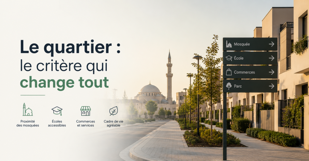 Le quartier critère qui change tout