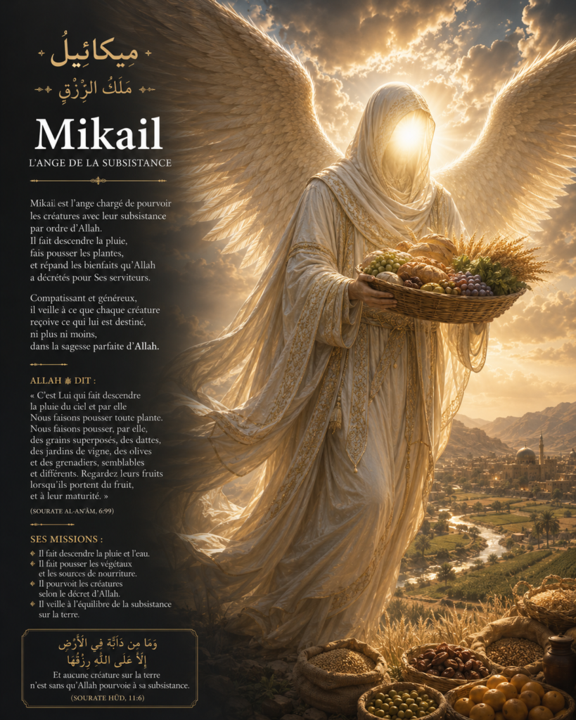 Mikail, l'ange de la subsistance