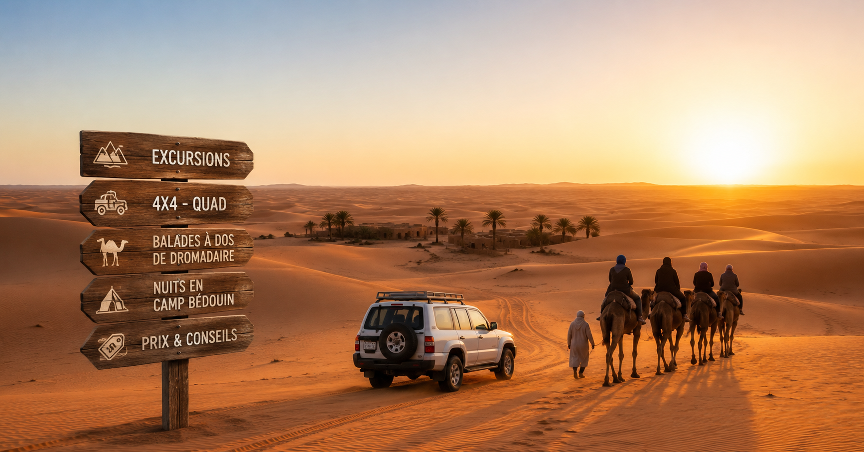 Sahara tunisien excursions et prix
