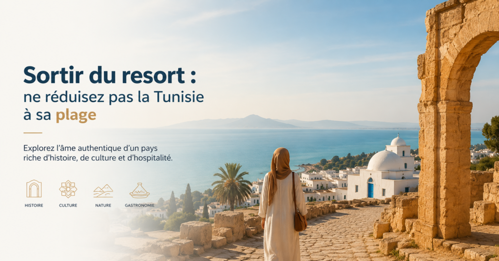 Sortir du resort réduisez pas la Tunisie à sa plage