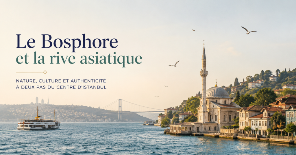 le Bosphore et la rive asiatique