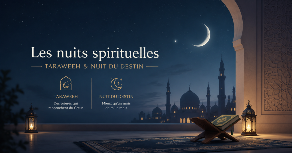 nuits spirituelles taraweeh Nuit du Destin