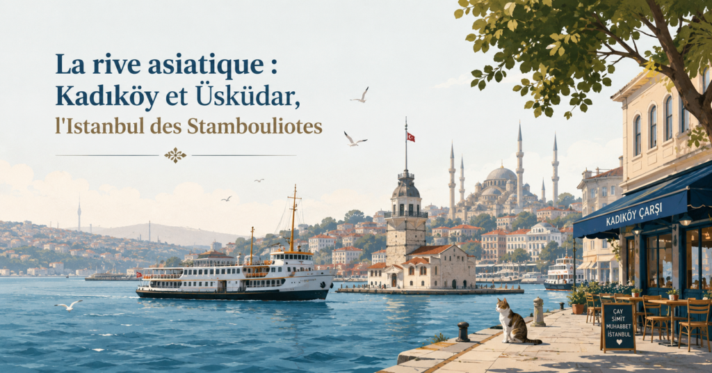 rive asiatique Kadıköy et Üsküdar l'Istanbul des Stambouliotes