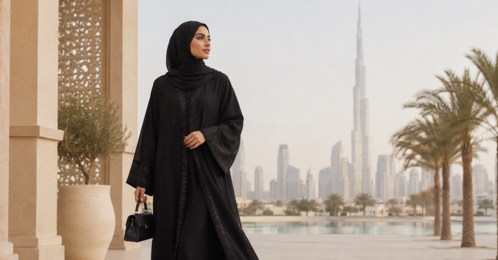 L'abaya, cœur battant de la garde-robe émiratie