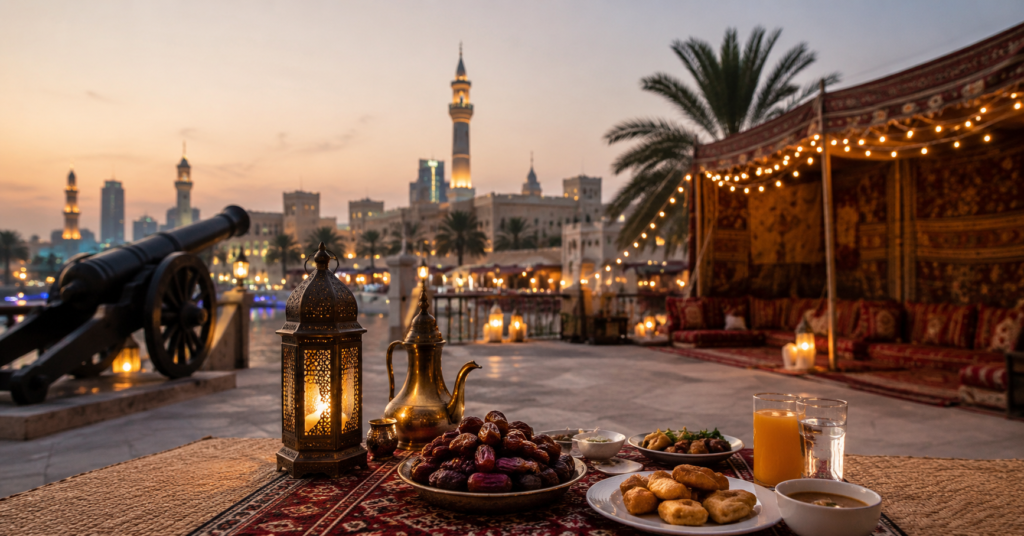 L'iftar à Dubaï