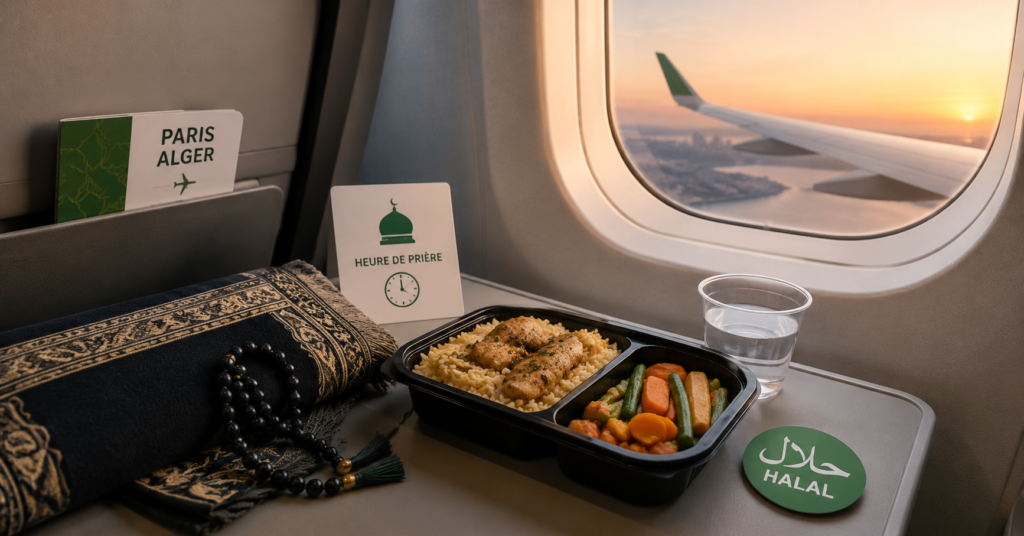 Prier et manger halal