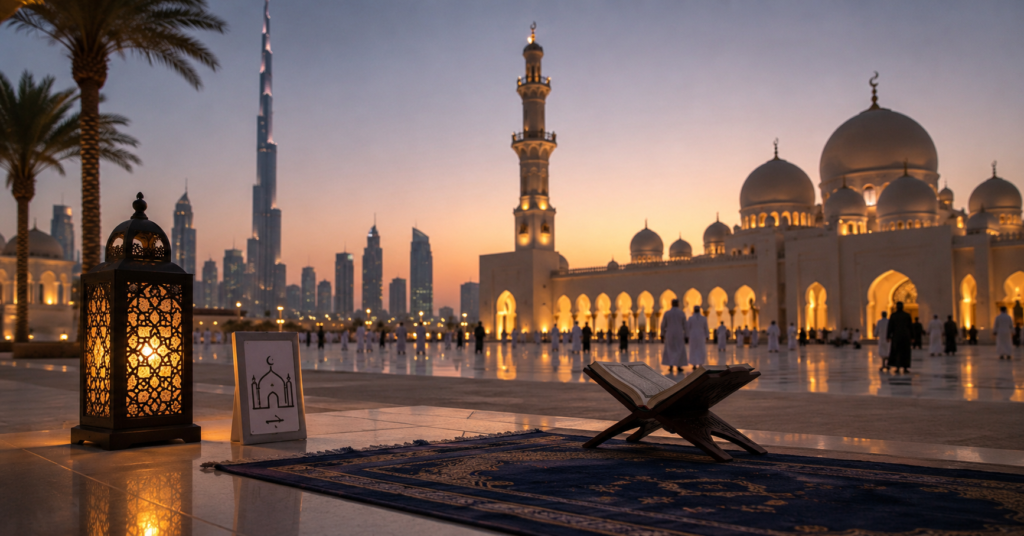 Prier pendant le Ramadan à Dubaï