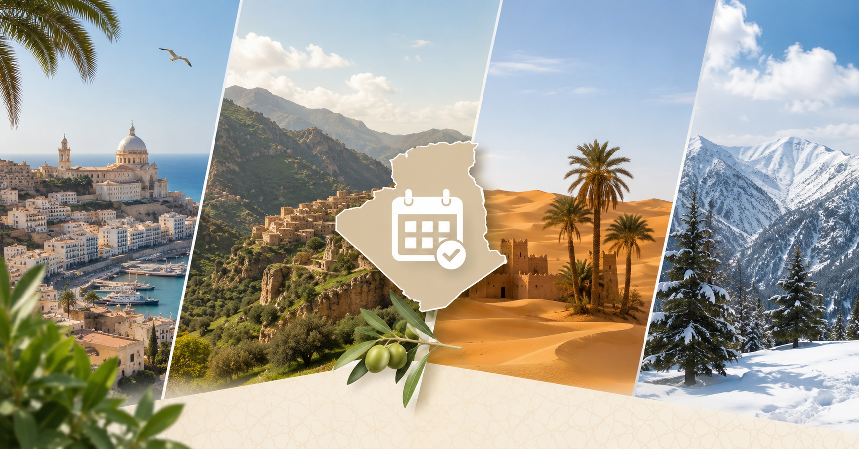 Quand partir Algérie