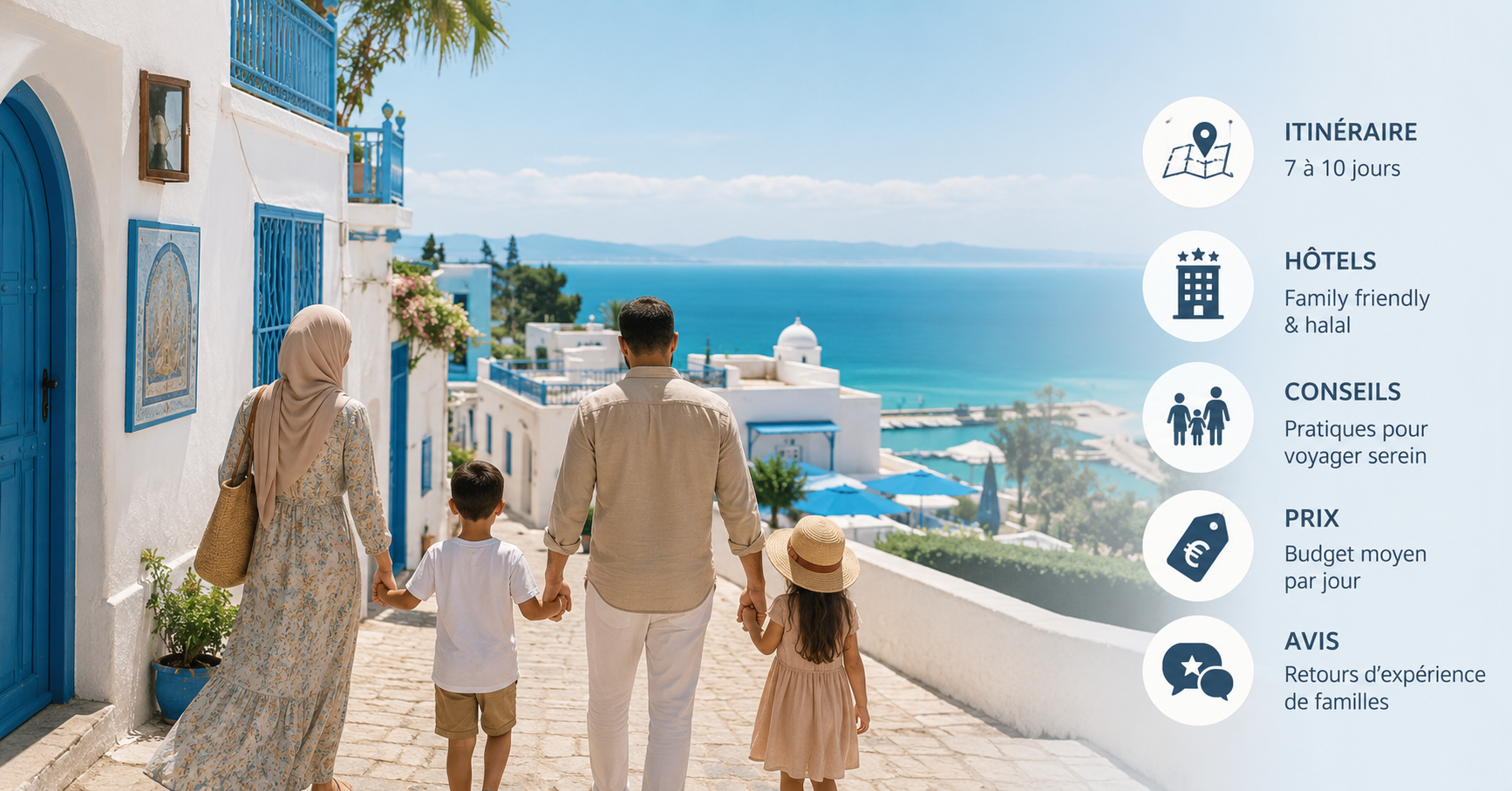 Tunisie en famille