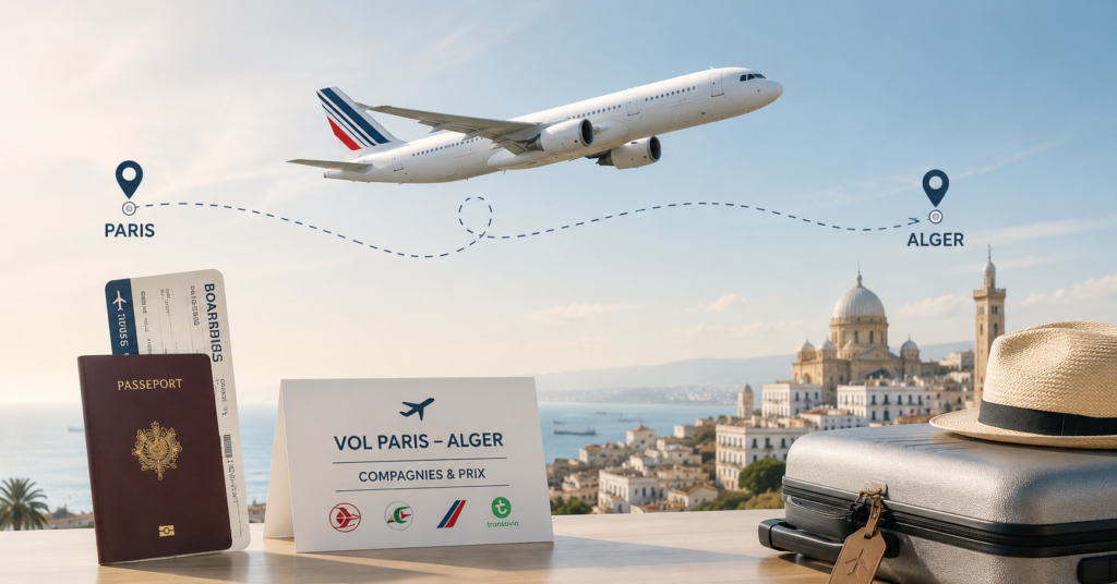 Vol Paris-Alger