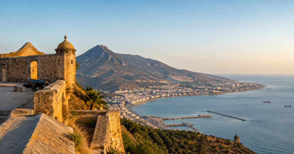 fort Santa Cruz et le panorama du Murdjadjo