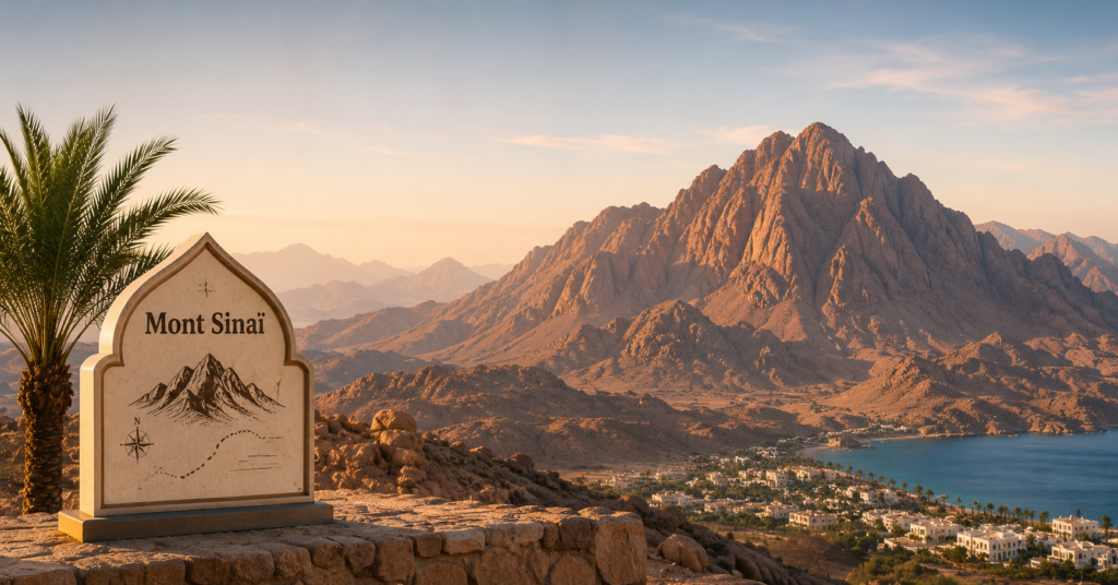Charm el-Cheikh grande carte c'est le mont Sinaï