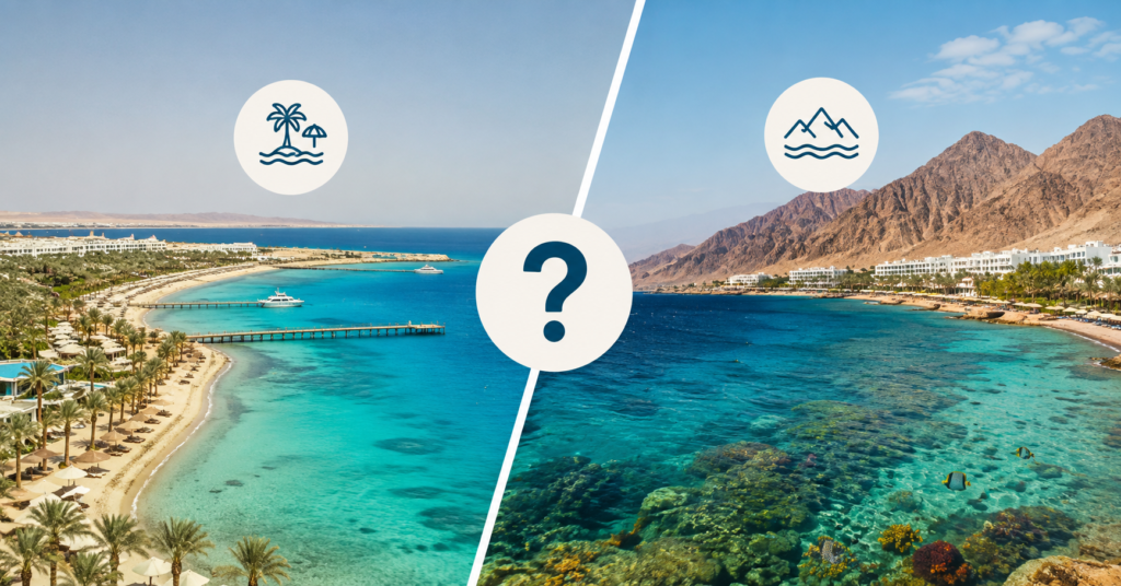 Alors, Hurghada ou Charm el-Cheikh