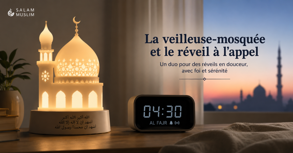 La veilleuse-mosquée et le réveil à l'appel