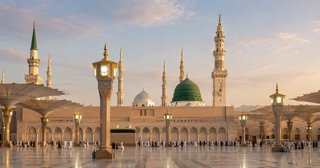 Le Masjid an-Nabawi (المسجد النبوي)