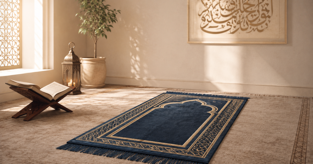 Le tapis de prière à sa taille