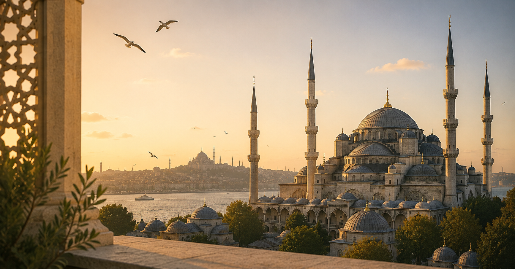 Les grandes mosquées d'Istanbul en Turquie