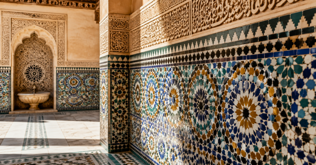 Les mosaïques : un paradis sans figures