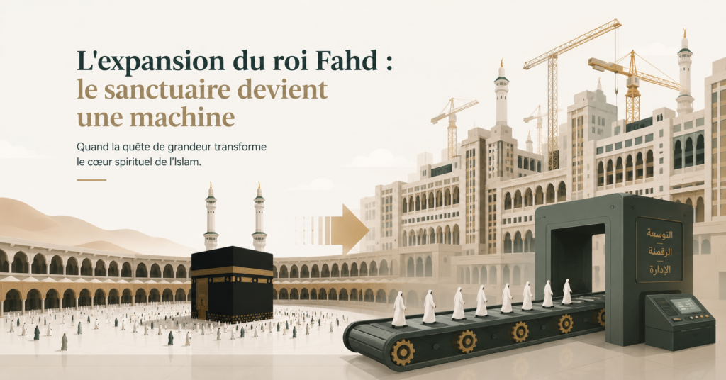 L'expansion roi Fahd sanctuaire devient une machine