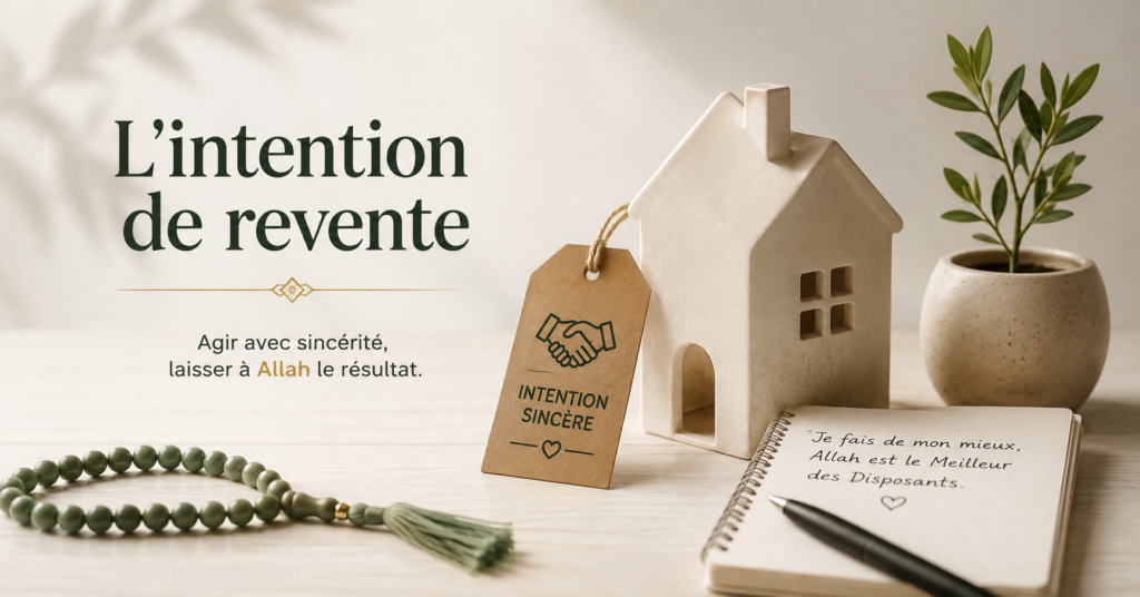 L'intention de revente