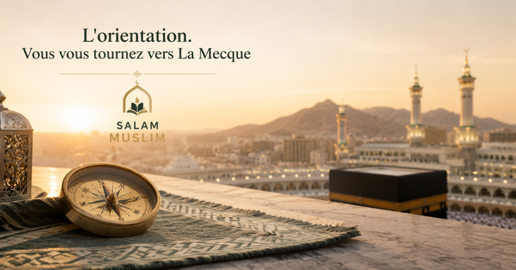 Vous vous tournez vers La Mecque