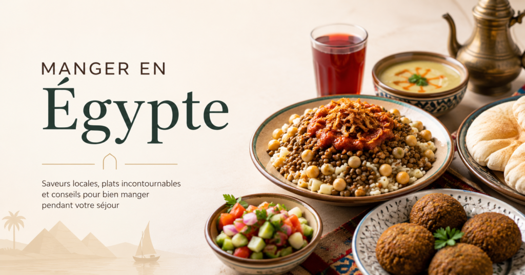 Manger en Égypte
