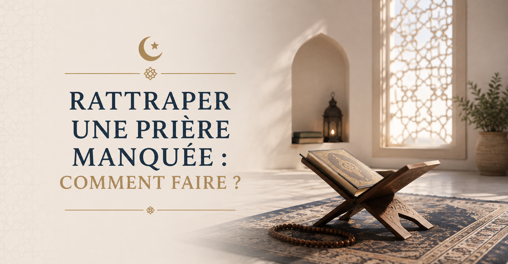 Rattraper une prière manquée