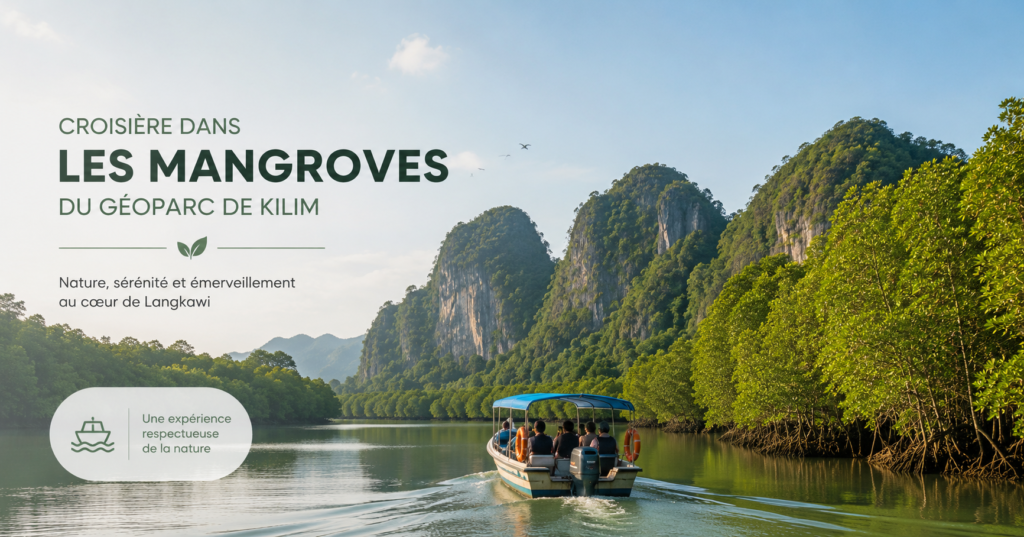 croisière dans les mangroves du géoparc de Kilim