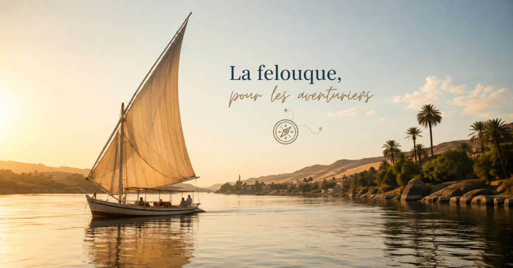 felouque, pour les aventuriers