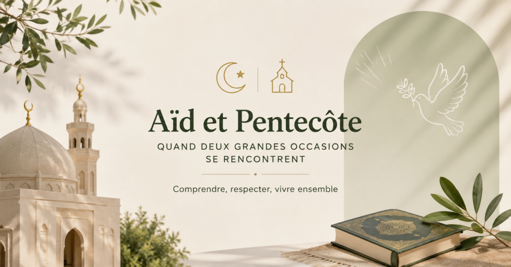 l'Aïd tombe le week-end de Pentecôte
