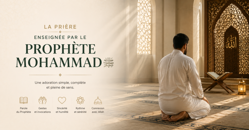 prière enseignée par le Prophète Mohammad