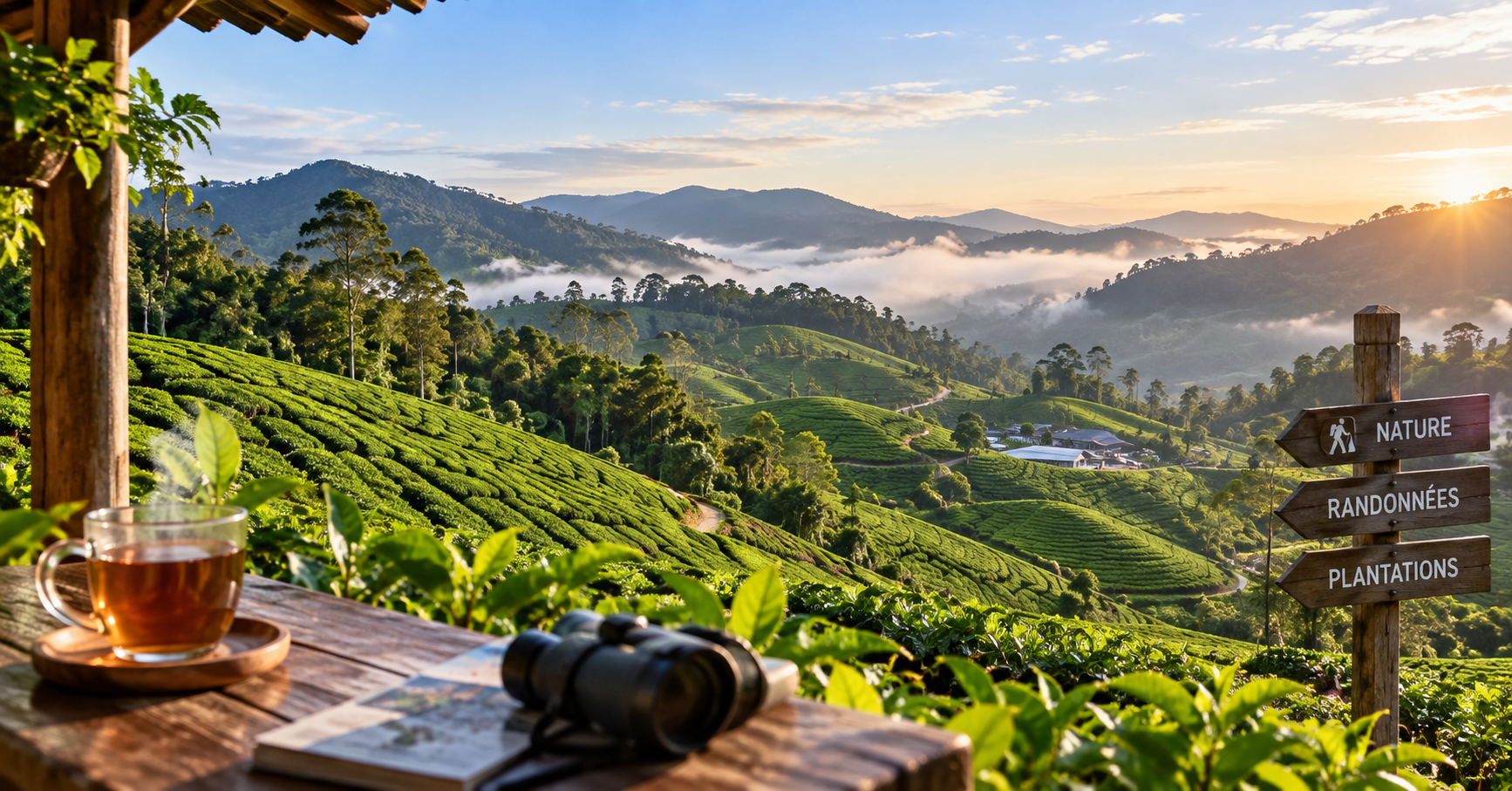 Cameron Highlands plantations et randonnées