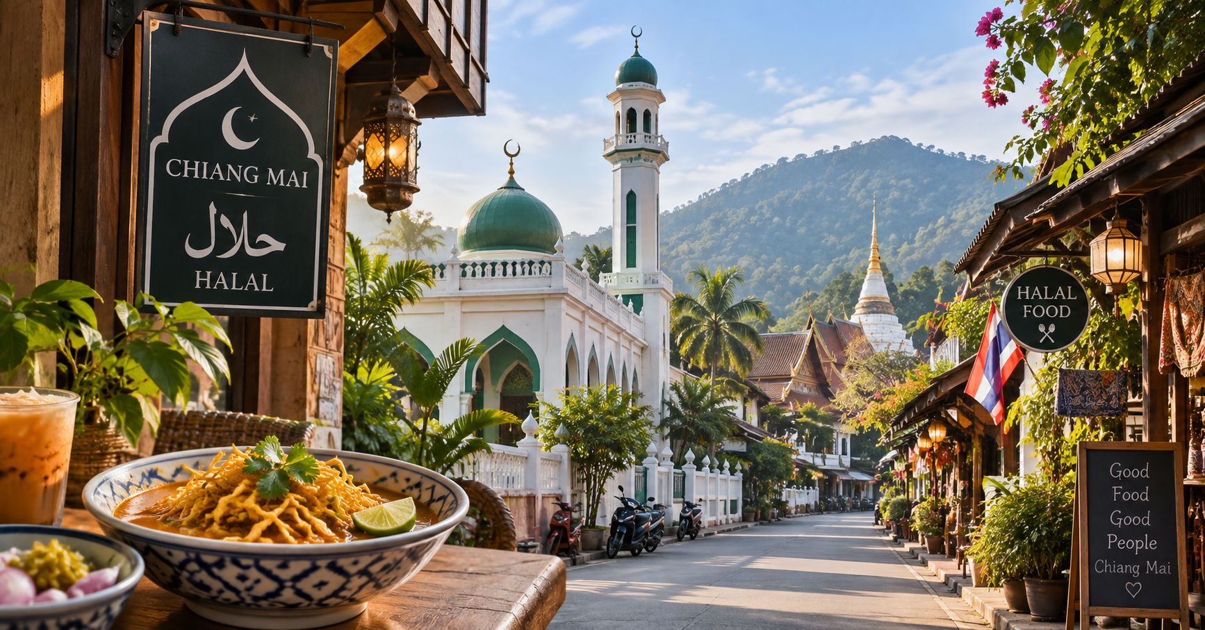 Chiang Mai quartier musulman et adresses halal
