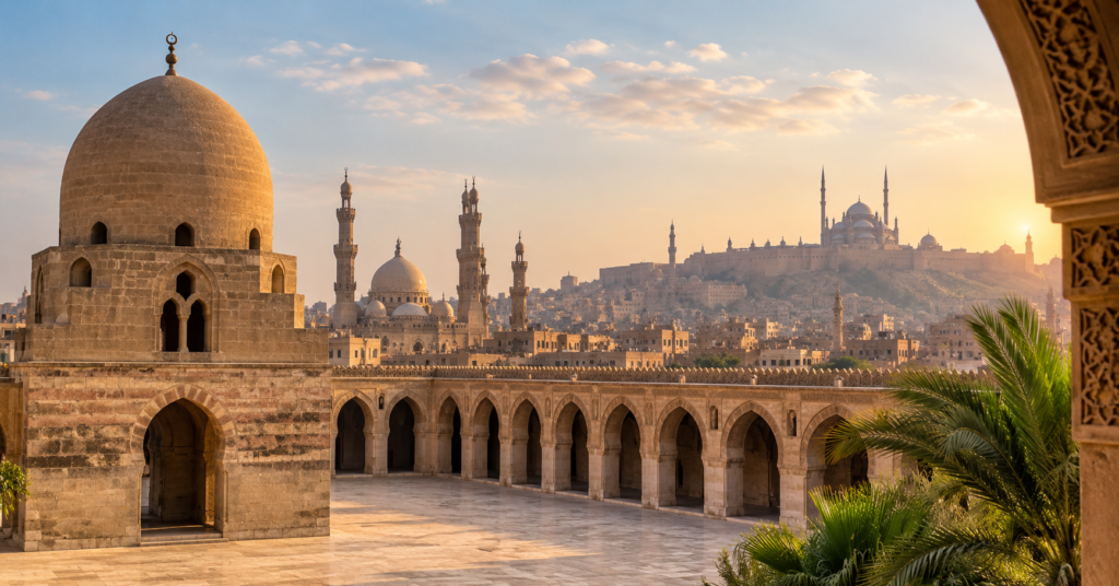 Combiner Ibn Touloun avec le reste du Caire islamique