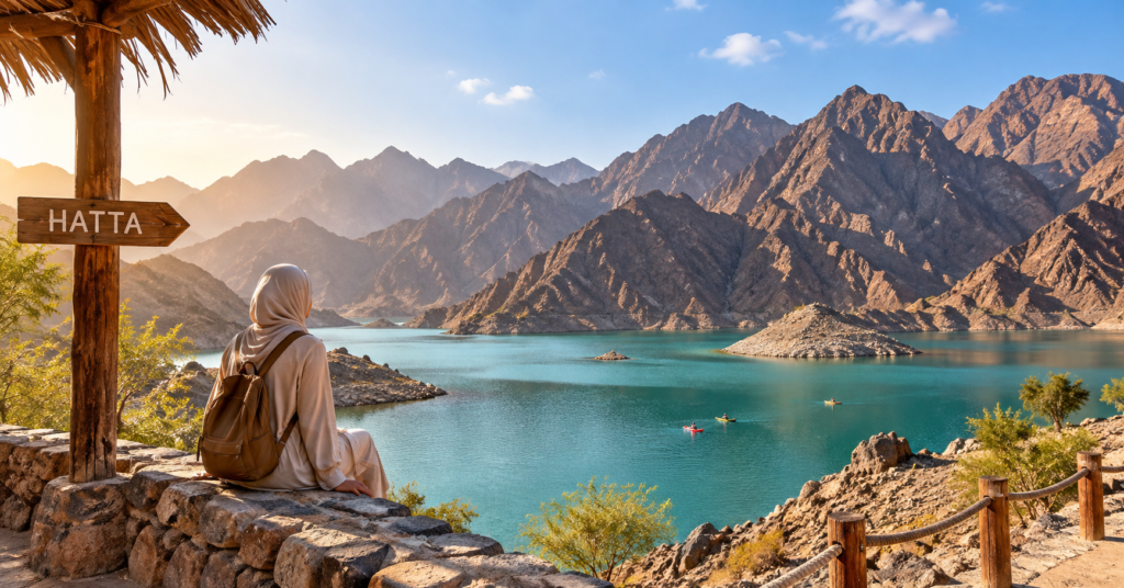 Hatta montagnes et lac à 1h30 de Dubaï