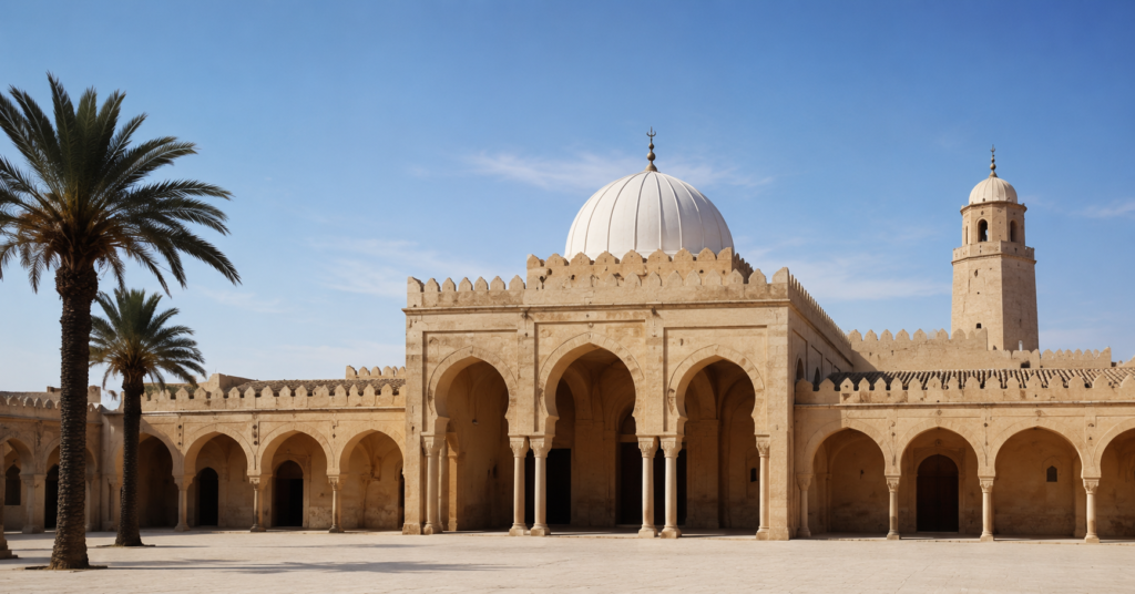 La Mosquée des Trois Portes.