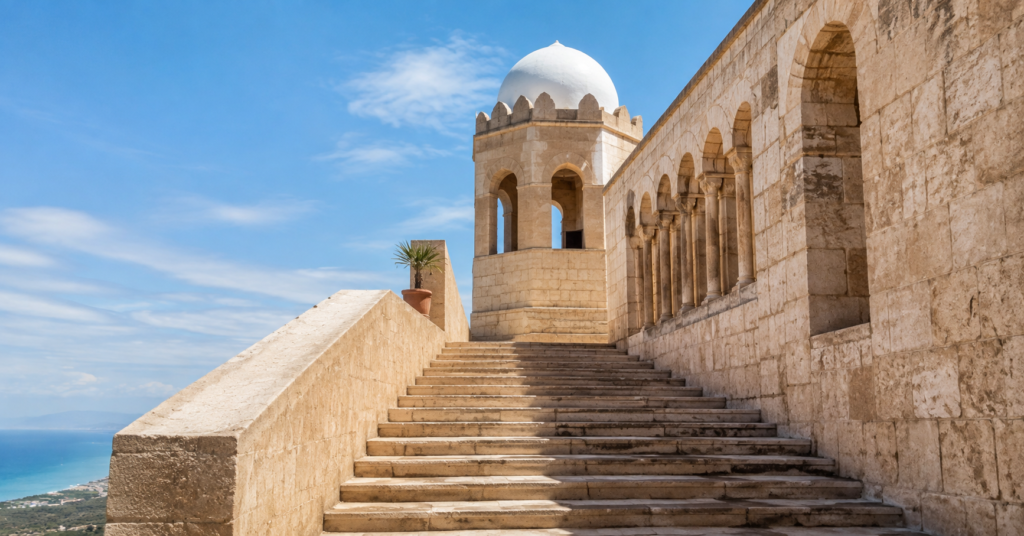La montée au Nador, le vrai moment de la visite
